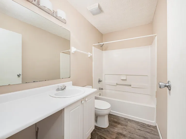 Full bath for 2 bed rooms in 2nd floor