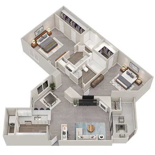 Floor plan B3
