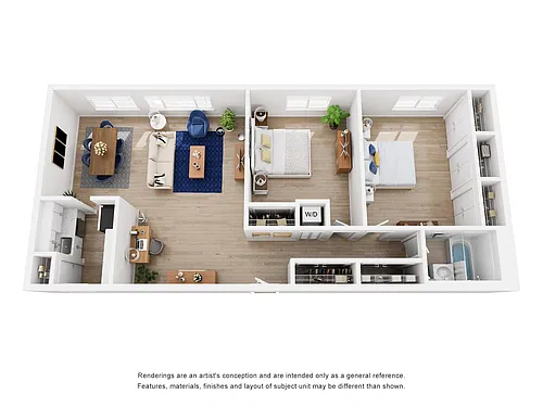 Floor plan Jubilee Renovated