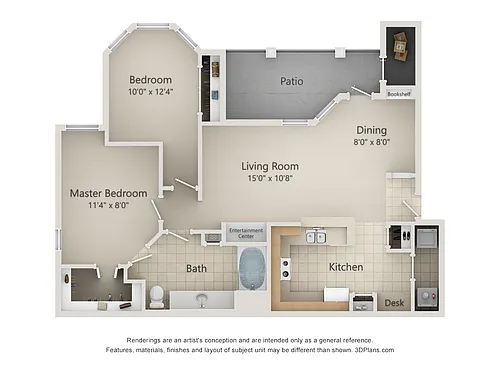 Floor plan The Riverton
