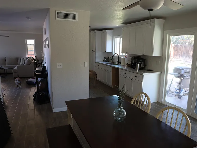 Dining area - Furniture not included