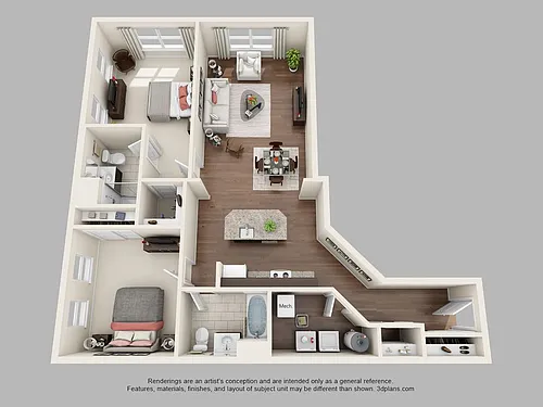 Floor plan Brookside
