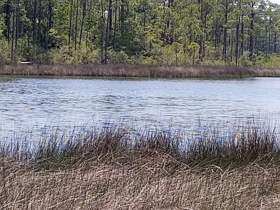 150-200 yds across the water