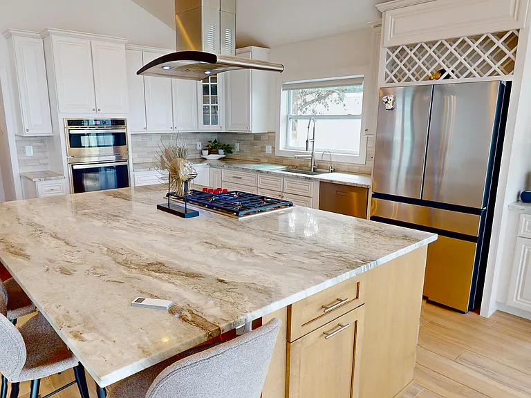 redone kitchen with brand new appliances