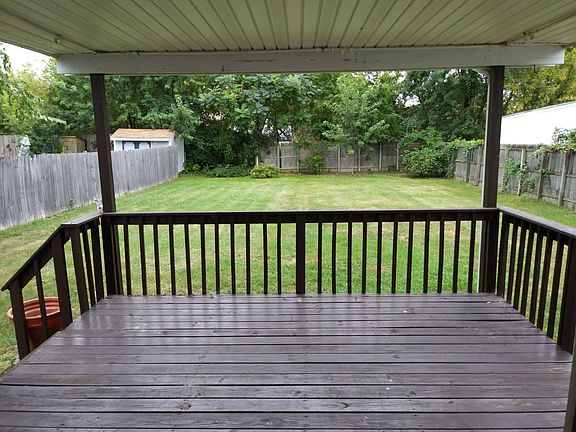 the beautiful view from the porch - watch the kids play