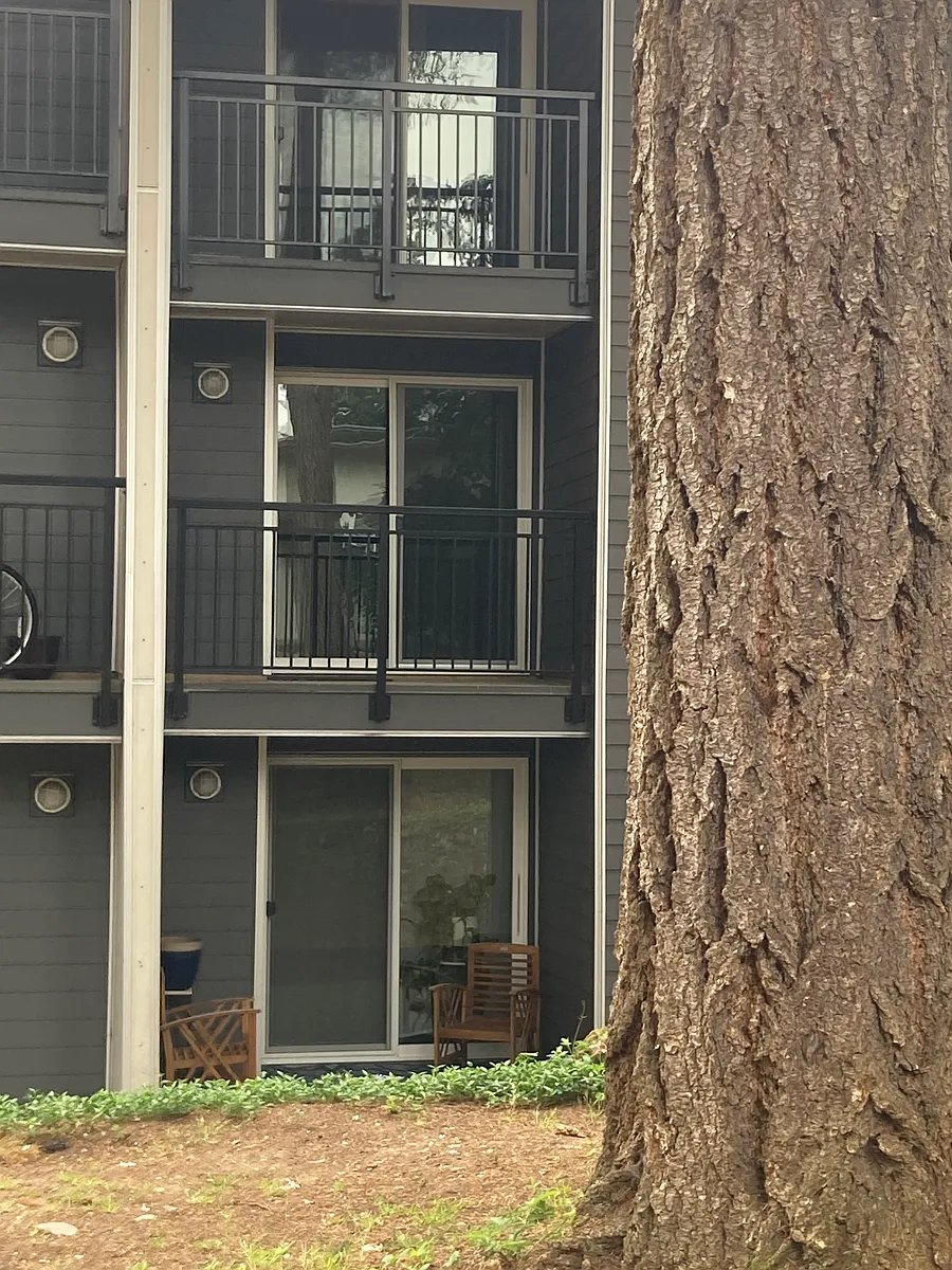 the middle lanai belongs to E-204 - 14655 NE 32nd St #E204