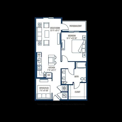 Floor plan A7-Seashell