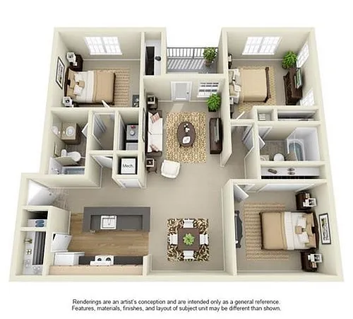 Floor plan KENLEY