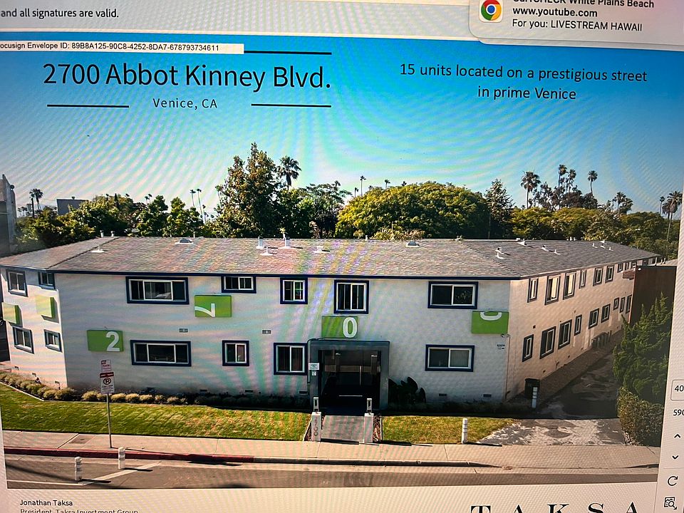 1st image of 2700 Abbot Kinney Blvd APT 9