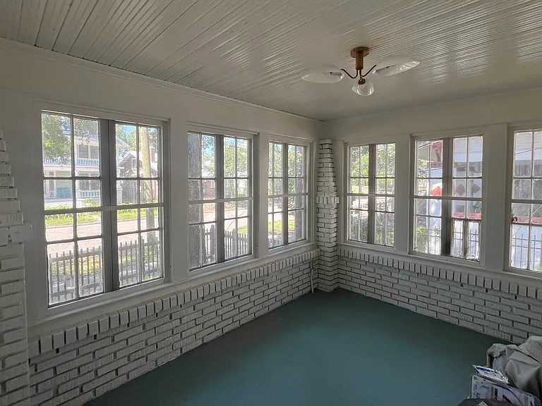Front sun porch / office