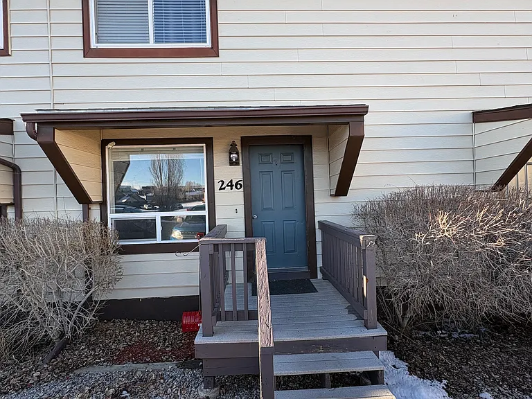 Entrance to townhome