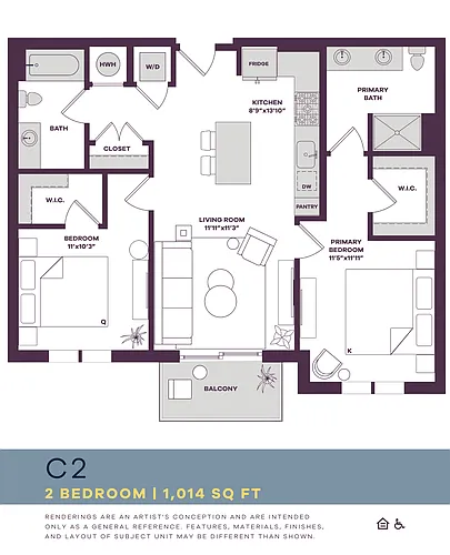 Floor plan C2