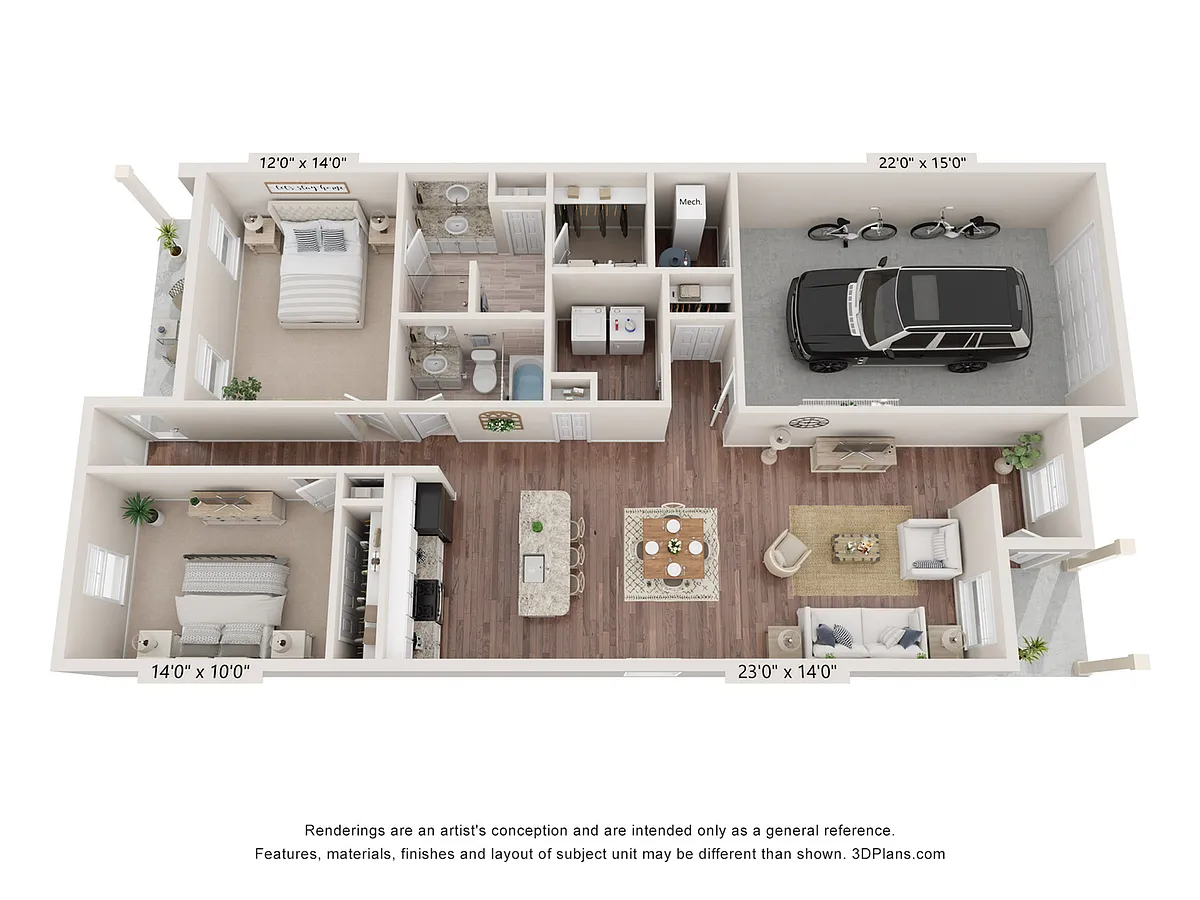 Floor plan Aspen