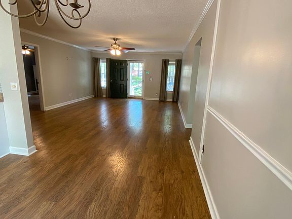 View of family room from back door