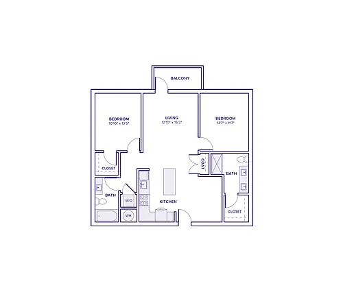 Floor plan B13