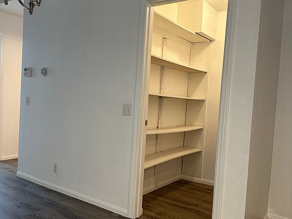 Walk-in pantry.