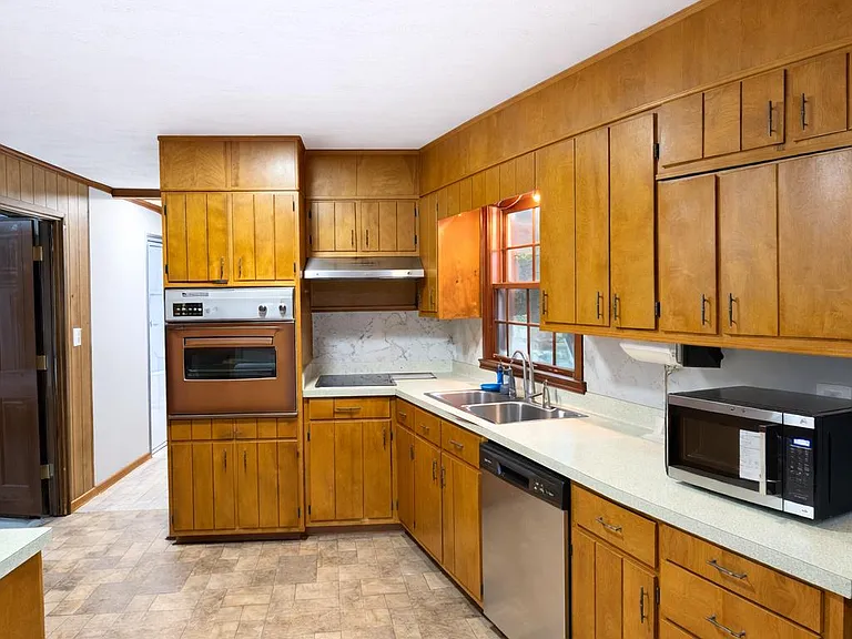 Kitchen with 2 fridge