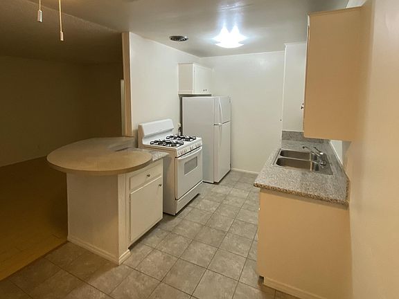 New fridge and gas stove