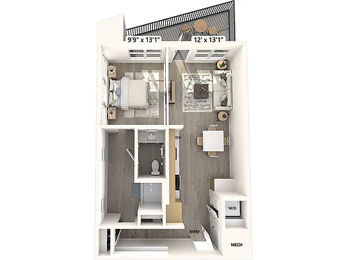 Floor plan A3a