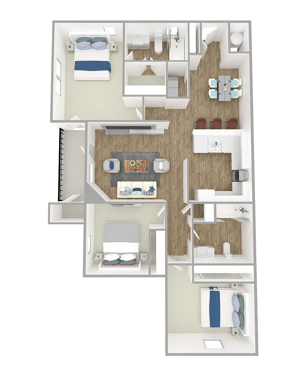 Floor plan The Windsor Renovated