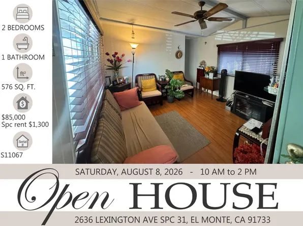 2636 Lexington Ave Space 31, South El Monte, CA 91733