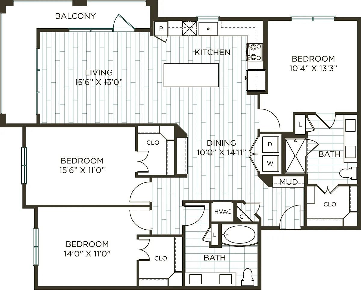 Floor plan C1