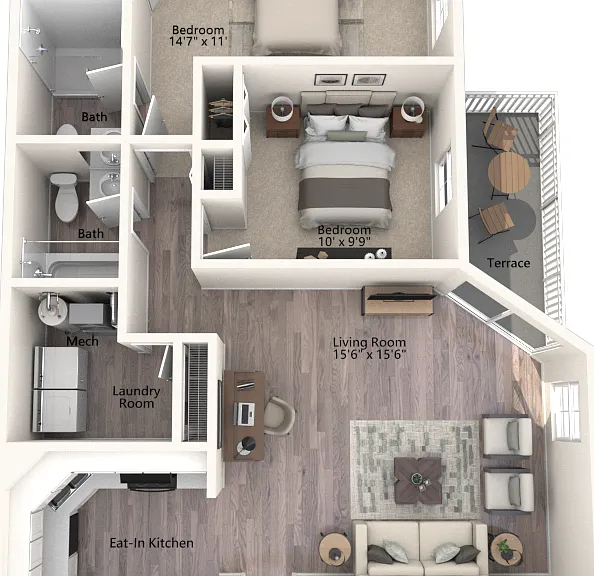 Seasons 704 Apartments — Photo 31