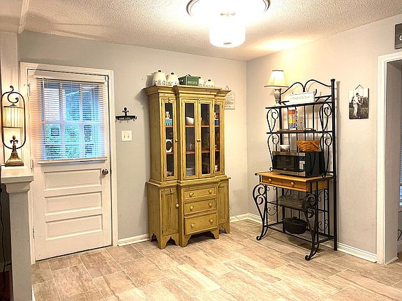 Room for kitchen storage 