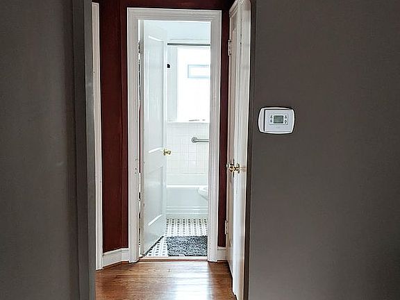 Living room towards bathroom and bedrooms