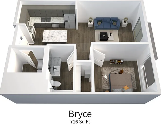 Bryce 3D Floor Plan Bryce 3D Floor Plan