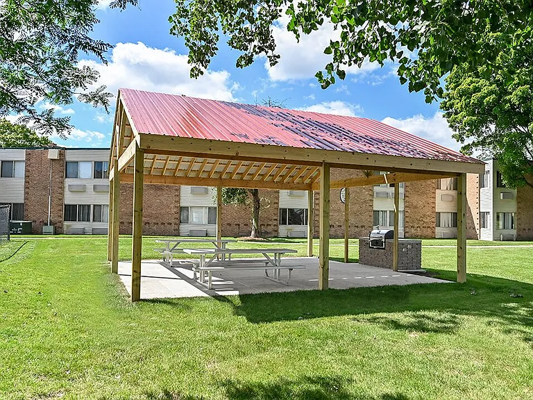 Enjoy Lunch Outside in Our Picnic Area