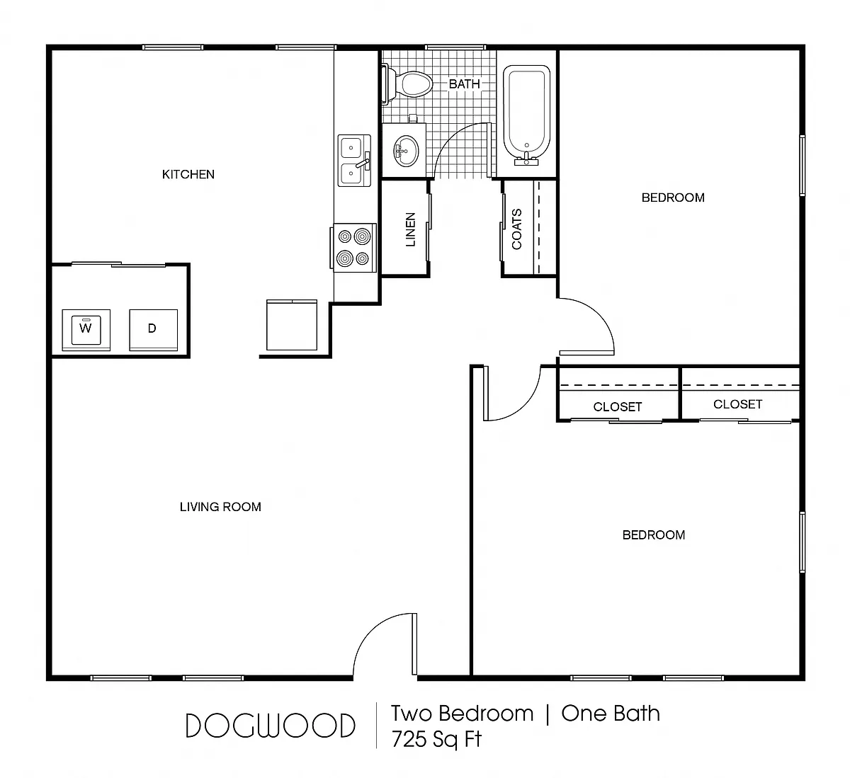 Floor plan Dogwood