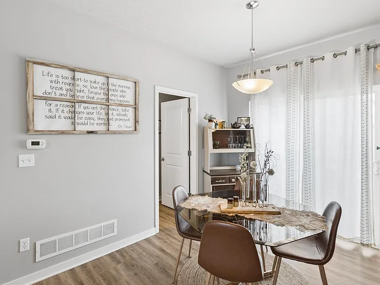 Dining area