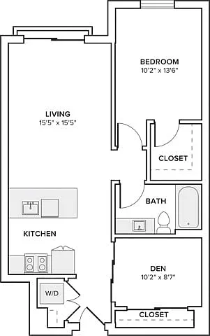 Floor plan A17D
