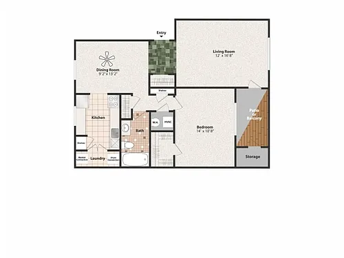 Floor plan 110