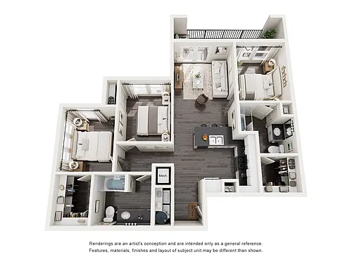Floor plan C1