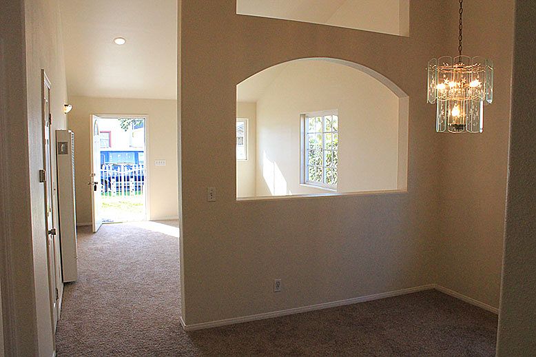 Dining and Living rooms