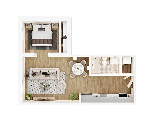 Floor plan The Lewis