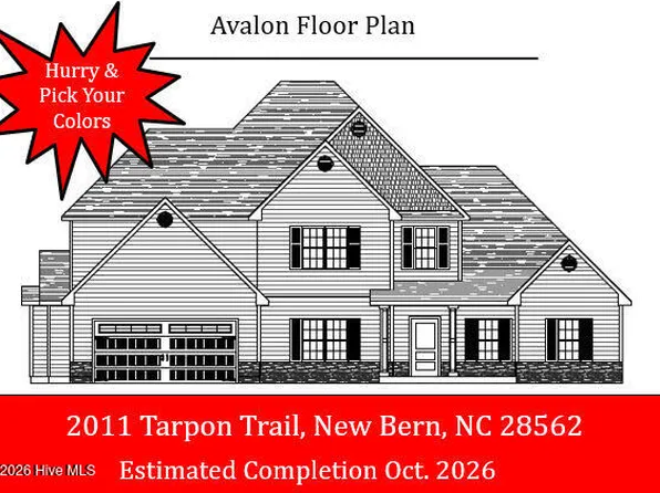 2011 Tarpon Trail, New Bern, NC 28562