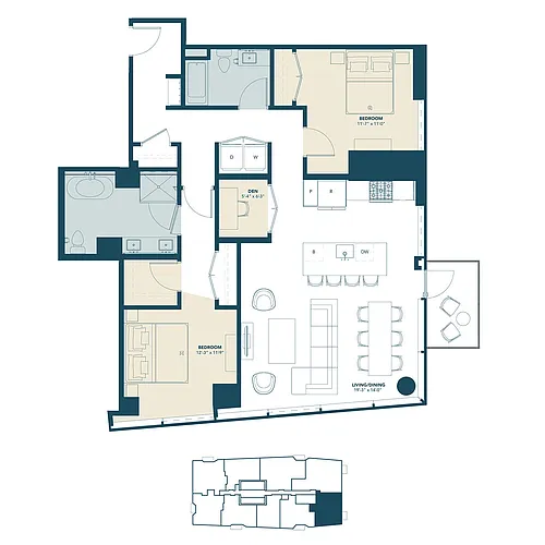Floor plan B9d
