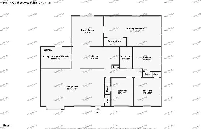 3 bed, 1.0 bath, 1500 sqft, $1,350 — Photo 2