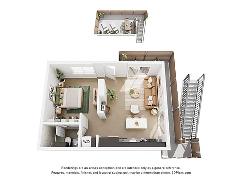 Floor plan Rooftop Flat