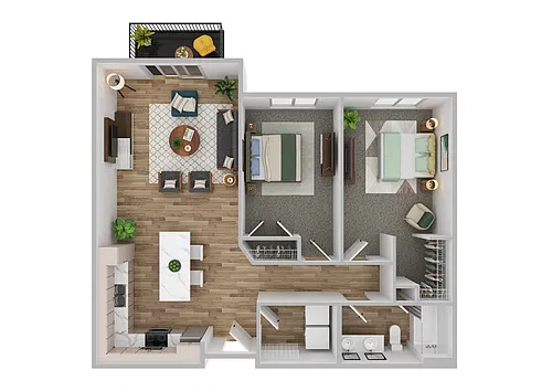 Floor plan Fillmore ADA