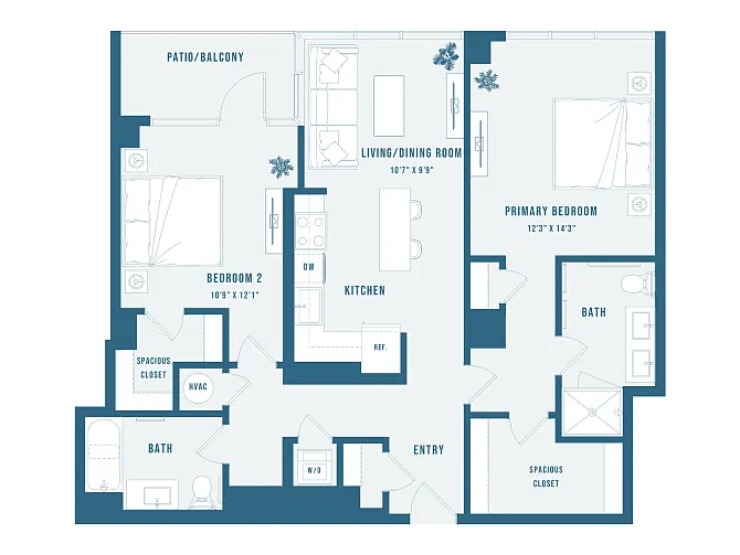 Floor plan Colette D6