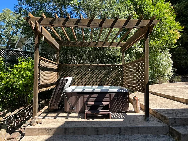 private hot tub