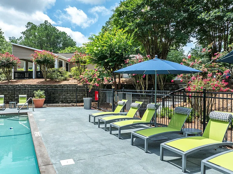 Two Sparkling Swimming Pools