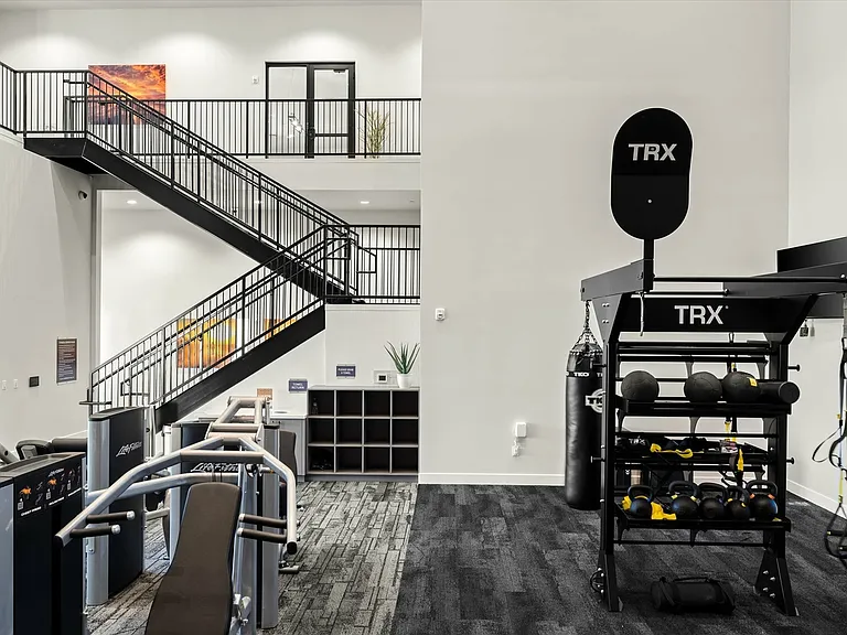 Two-Story Fitness Center