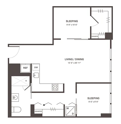 Floor plan L7A