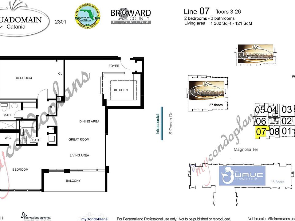 2nd image of 2301 S Ocean Dr APT 2107