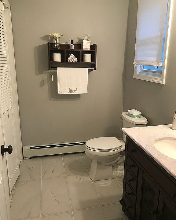 Main floor half bath